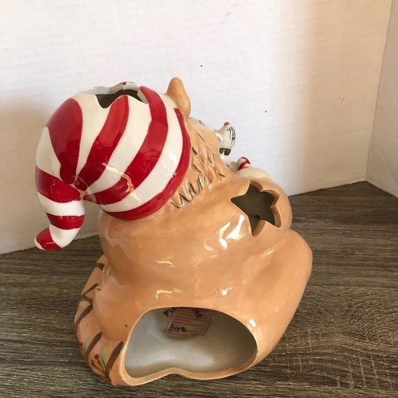 Holiday Cat  Tealight Holder - Picture 8 of 12